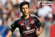 サッカー日本代表初選出を果たしたニュルンベルクの奥抜侃志