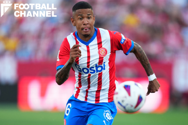 ジローナに所属するサヴィオ・モレイラ