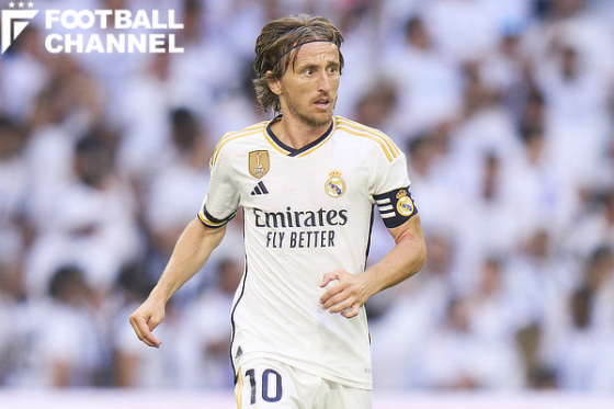 レアル・マドリードのモドリッチ