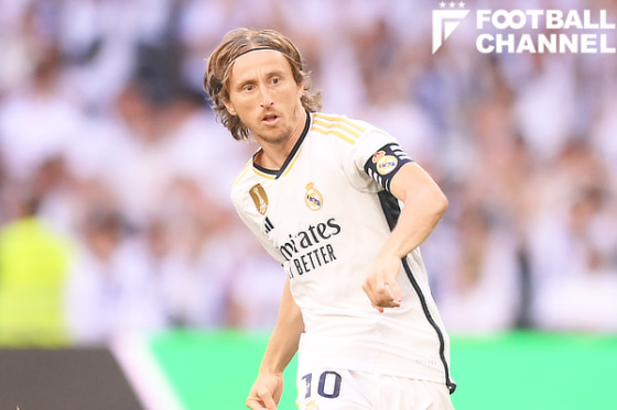 レアル・マドリードのルカ・モドリッチ