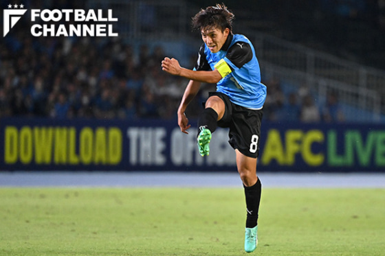 ACL、蔚山現代戦でスーパーゴールを決めた橘田健人