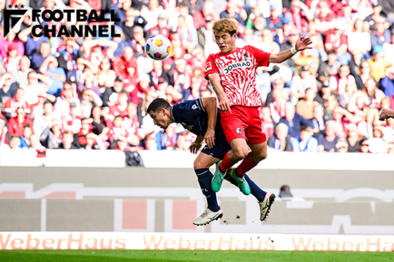 ボーフム戦で今季初ゴールを決めた堂安律