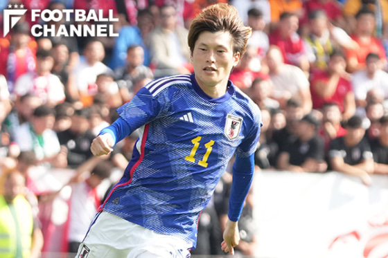 日本代表FW古橋亨梧