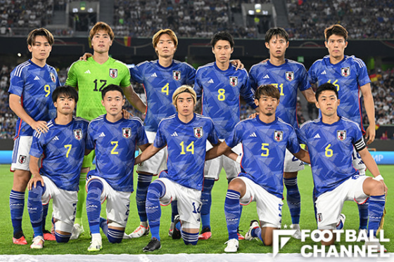 ドイツ代表戦の日本代表のスターティングメンバー