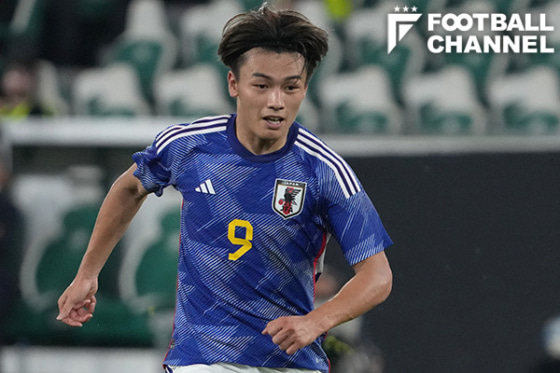 日本代表FW上田綺世