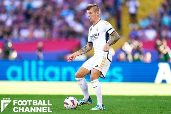 レアル・マドリードでプレーするトニ・クロース