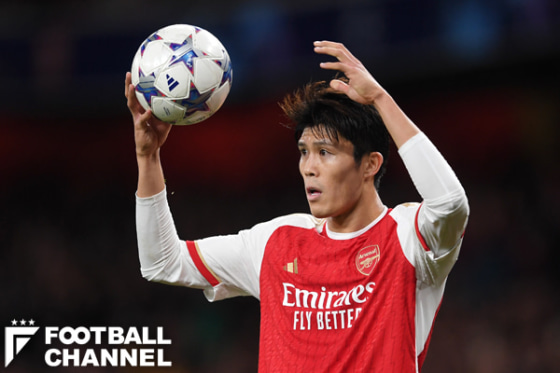 セビージャ戦に先発したアーセナルDF冨安健洋