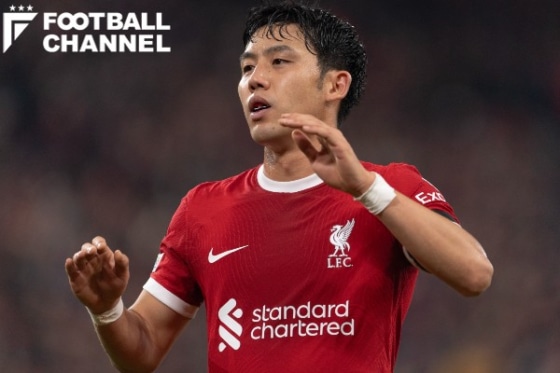 リバプールでプレーする遠藤航