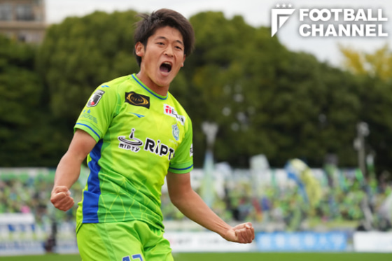 今季13得点をマークする湘南ベルマーレFW大橋祐紀