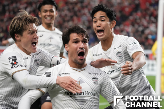先制ゴールを決めたヴィッセル神戸DFマテウス・トゥーレル