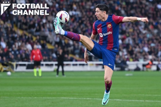 バルセロナのレヴァンドフスキ