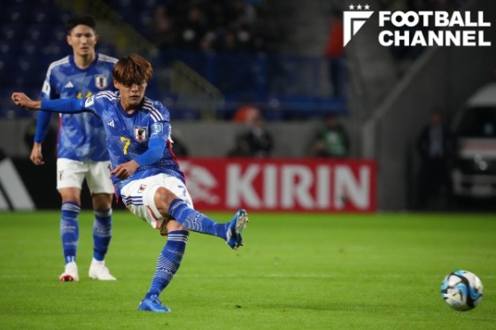 A代表デビューした佐野海舟