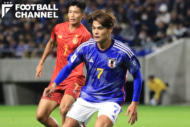 ミャンマー代表戦でサッカー日本代表デビューを果たした佐野海舟