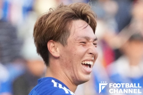 U-22日本代表の植中朝日（写真は10月30日、北海道コンサドーレ札幌戦）