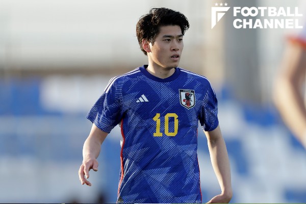 紙一重？ サッカーU-22日本代表、鈴木唯人が口にする「相手が上回っ