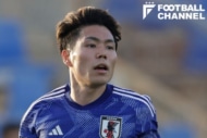 サッカーU-22日本代表の松村優太（写真は3月のもの）