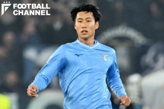 ラツィオでプレーする鎌田大地