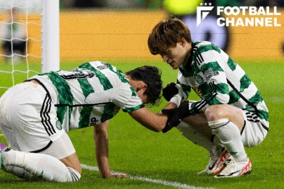 マザーウェル戦に出場した古橋亨梧