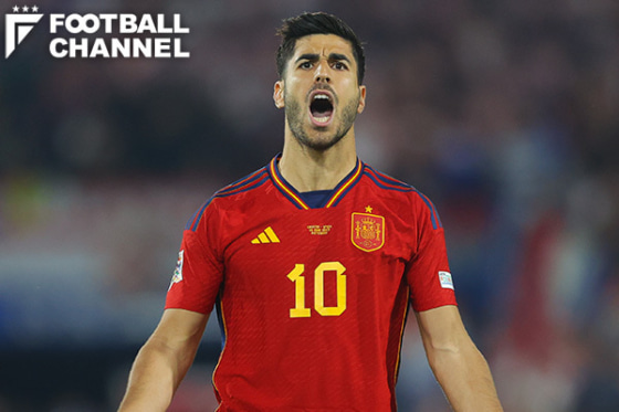 スペイン代表FWマルコ・アセンシオ