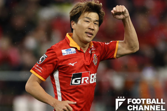 名古屋グランパスの永井謙佑