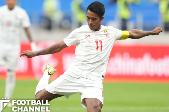 ミャンマー代表のマウン・マウン・ルイン