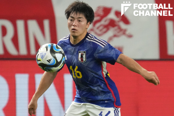 サッカー日本代表の相馬勇紀