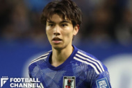 サッカー日本代表の田中碧