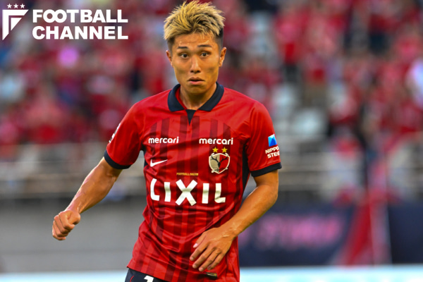 鹿島アントラーズに所属する樋口雄太