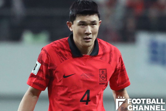 韓国代表のキム・ミンジェ