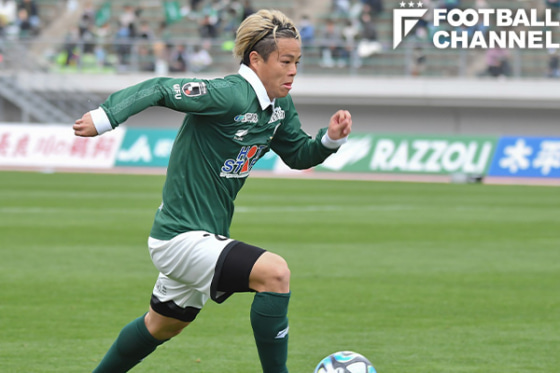 FC岐阜の窪田稜