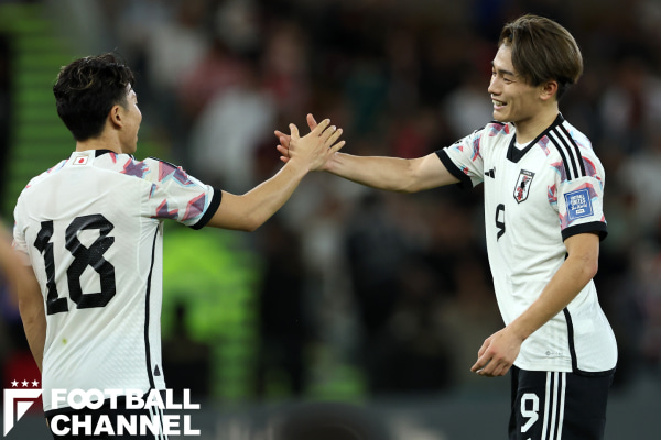サッカー日本代表の上田綺世