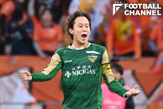 東京ヴェルディのキャプテンを務めるMF森田晃樹