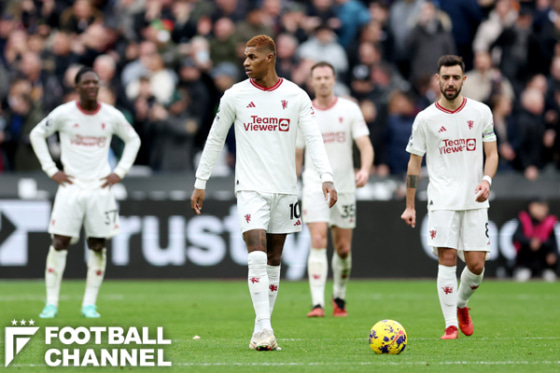 8位に転落したマンチェスター・ユナイテッド