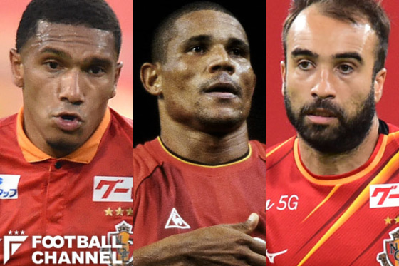 名古屋グランパスで活躍したマテウス・カストロ、ウェズレイ、ガブリエル・シャビエル