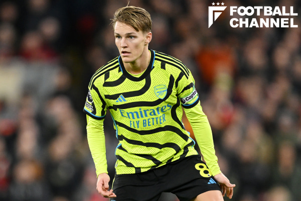 アーセナルに所属するノルウェー代表MFマルティン・ウーデゴール