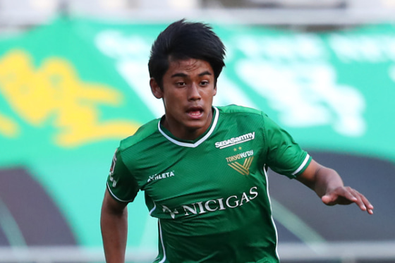 東京ヴェルディMF橋本陸斗