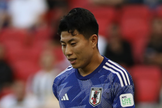 サッカー日本代表FW細谷真大