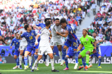 イラク代表と対戦したサッカー日本代表