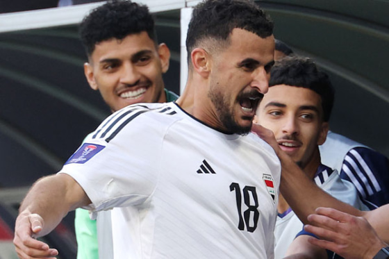 イラク代表のアイメン・フセイン