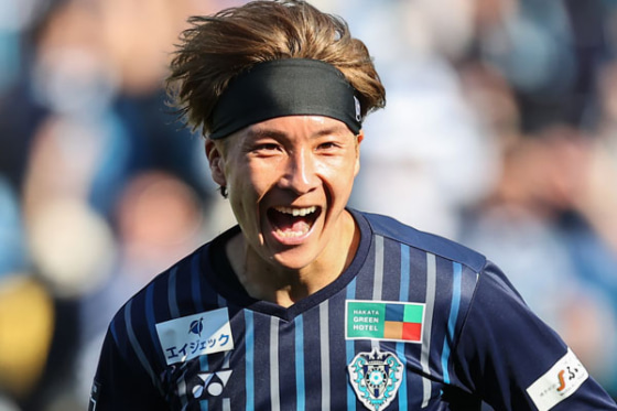アビスパ福岡の山岸祐也