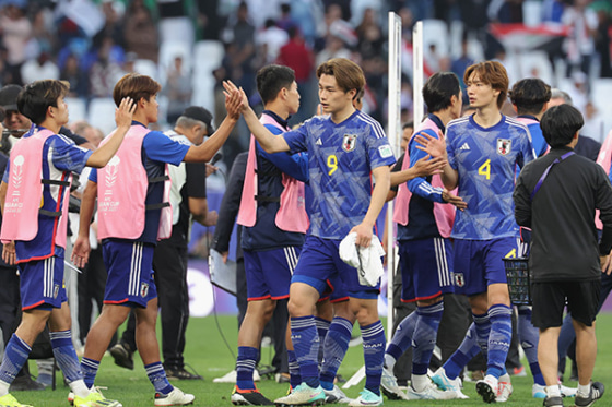 イラク代表戦のサッカー日本代表