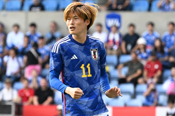 サッカー日本代表のFW古橋亨梧