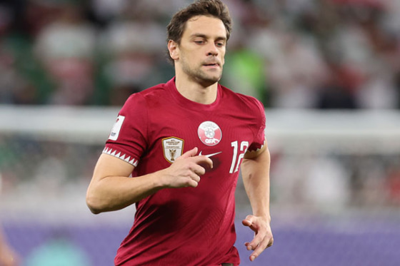 カタール代表のルーカス・メンデス