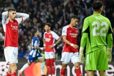 ポルトに敗れたアーセナル