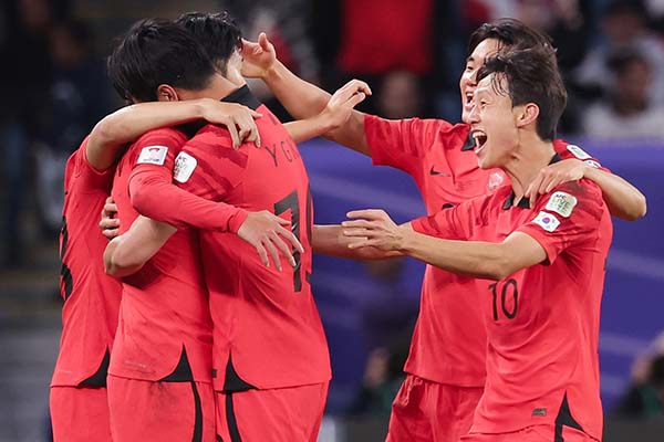 オーストラリア代表を下した韓国代表