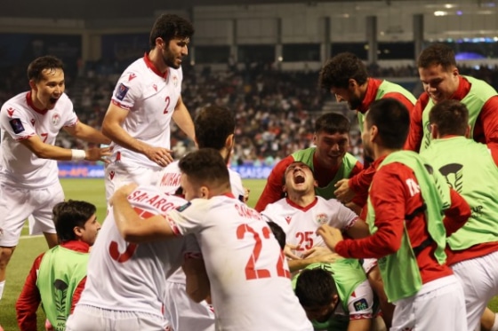 AFCアジアカップ2023を戦うタジキスタン代表