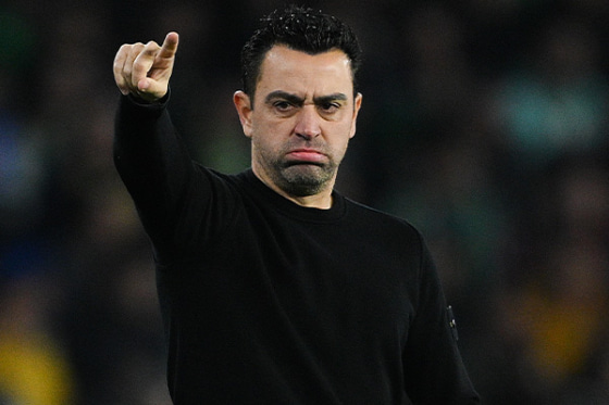 バルセロナのシャビ監督