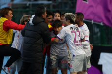 川崎フロンターレに勝利した京都サンガF.C.