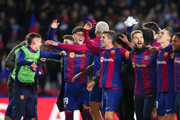 CLを戦うバルセロナ