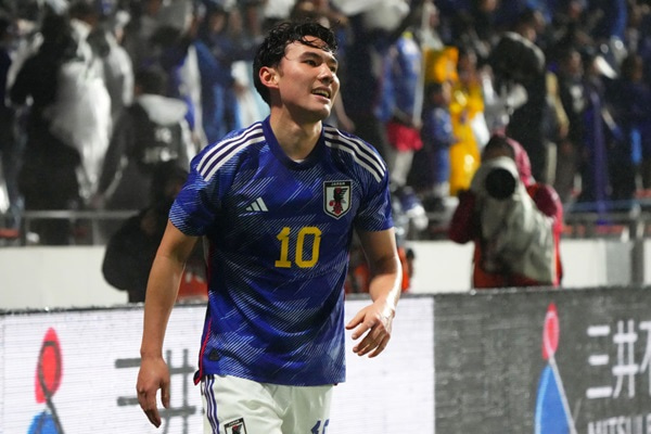 U-23サッカー日本代表MF佐藤恵允